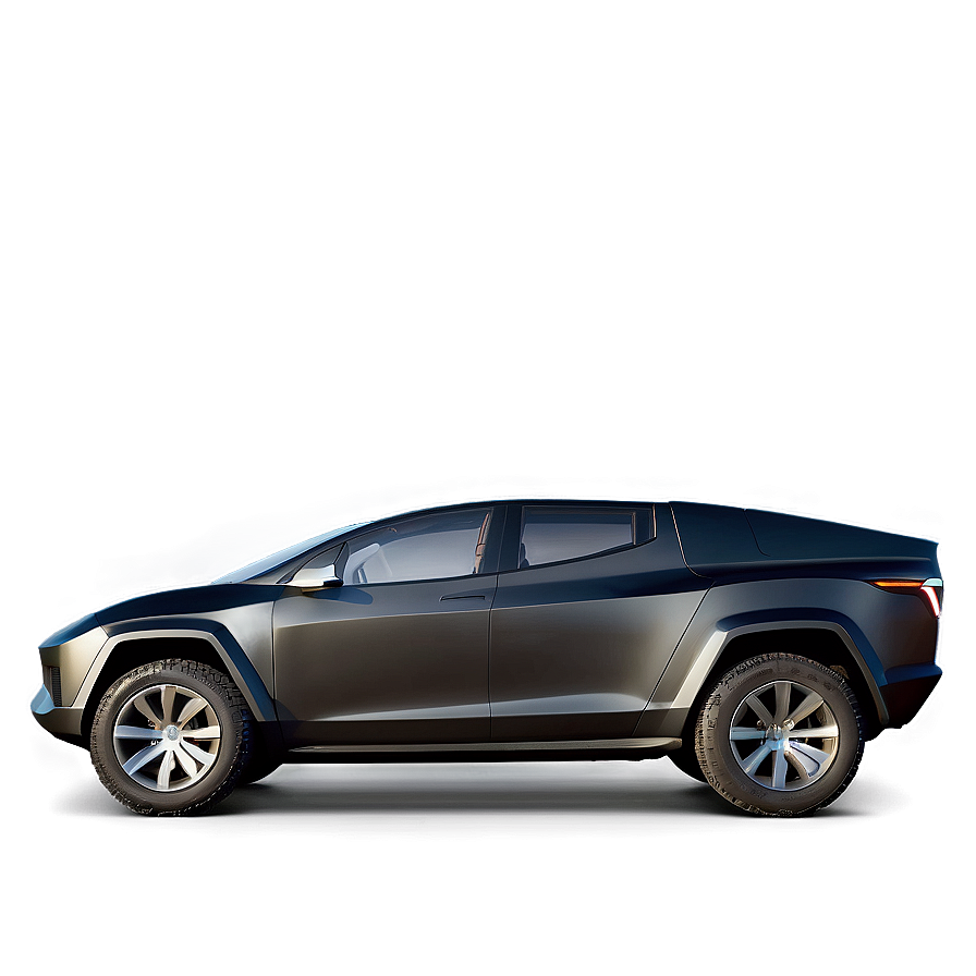 Tesla Cybertruck Under The Stars Png Jdm PNG Image