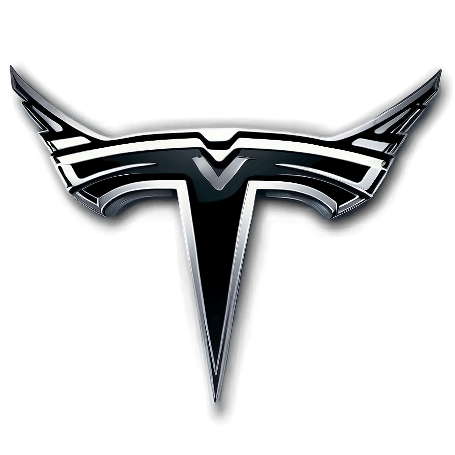 Tesla Logo Png Black 1 PNG Image