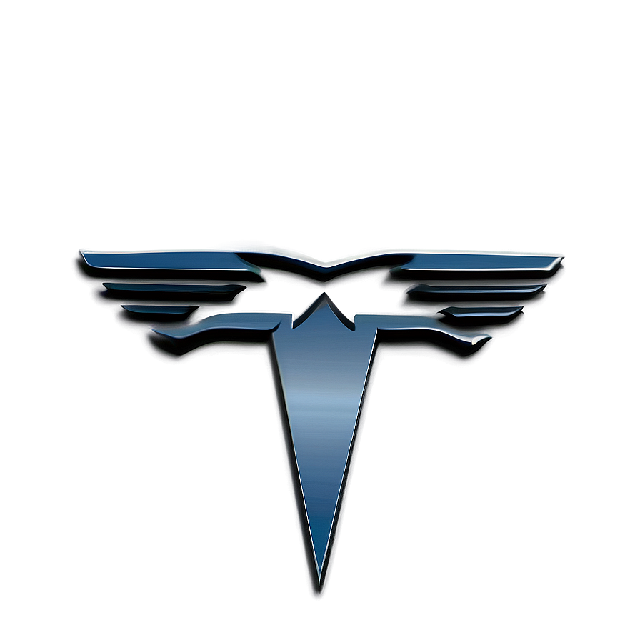 Tesla Logo Silhouette Png Jfe15 PNG Image