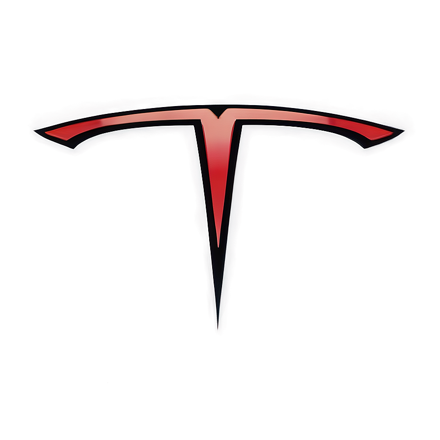 Tesla Logo With Name Png Hon PNG Image