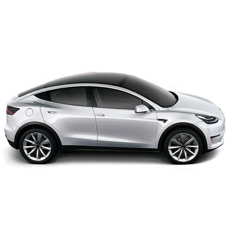 Tesla Model Y Side View Png 44 PNG Image