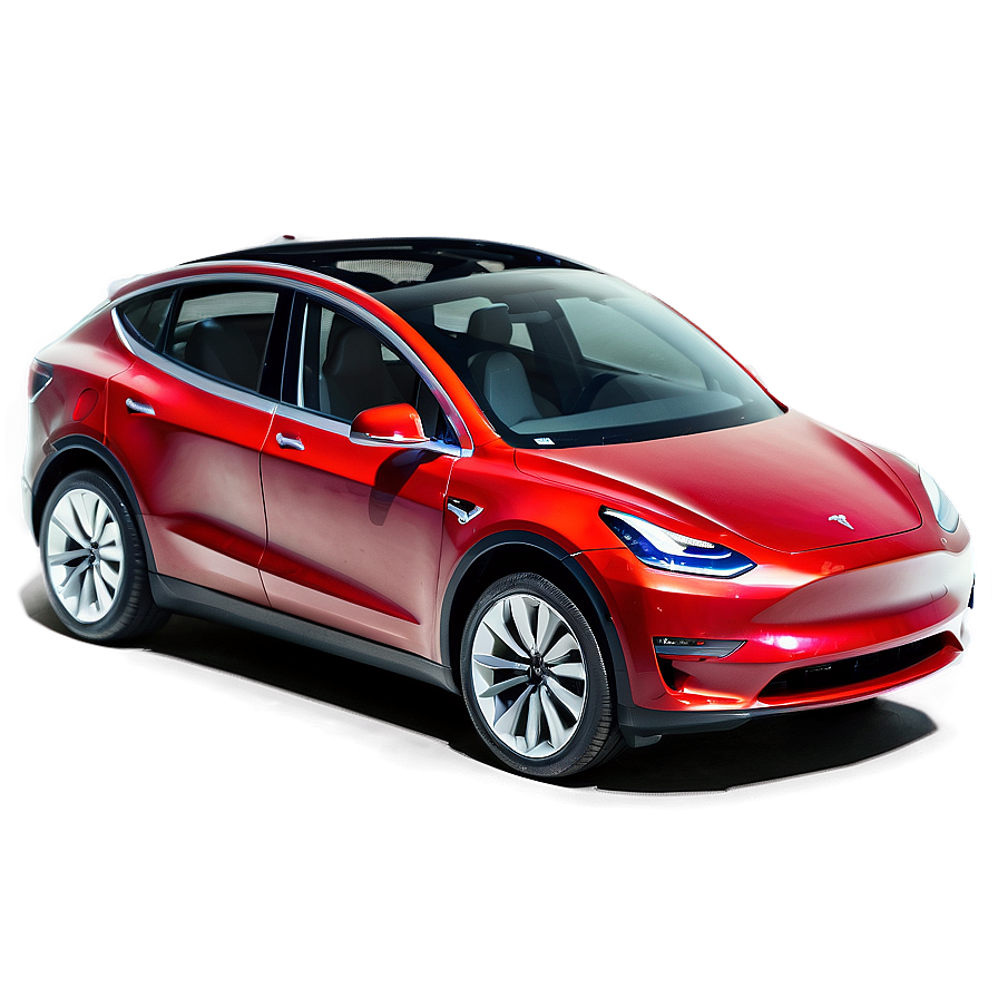 Tesla Model Y With Roof Rack Png Ejn PNG Image