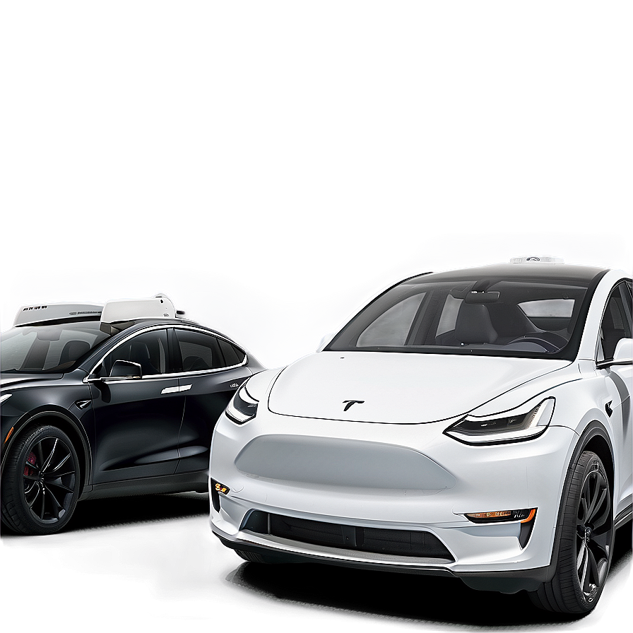 Tesla Model Y With Roof Rack Png Epn PNG Image