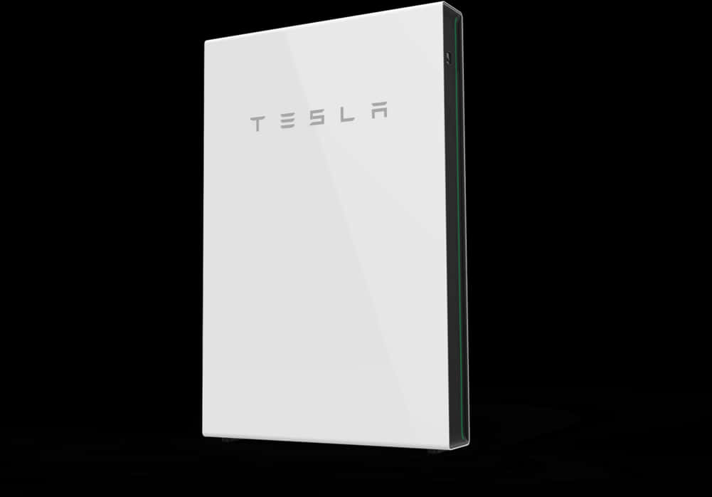 Tesla Powerwall Battery Storage Unit PNG Image