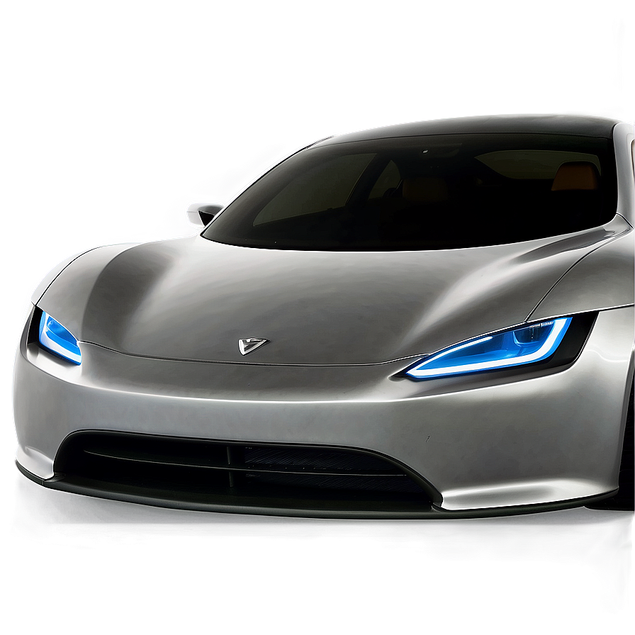 Tesla Roadster Futuristic Headlights Png Wjx PNG Image