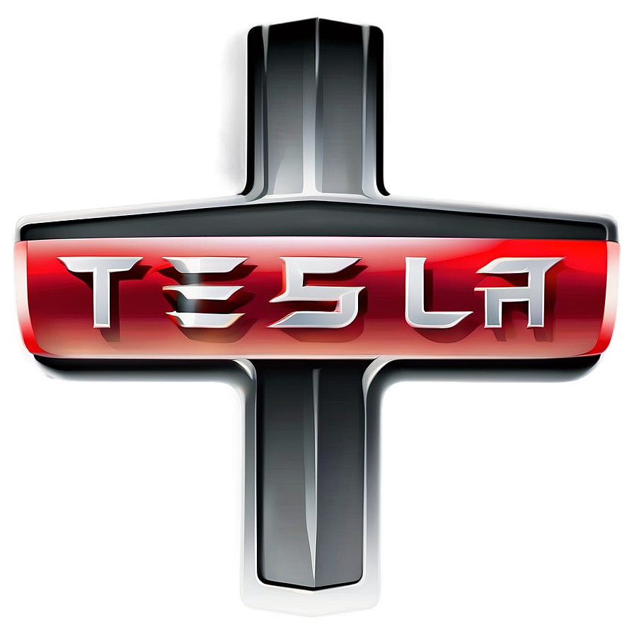 Tesla T Logo Png Vst44 PNG Image