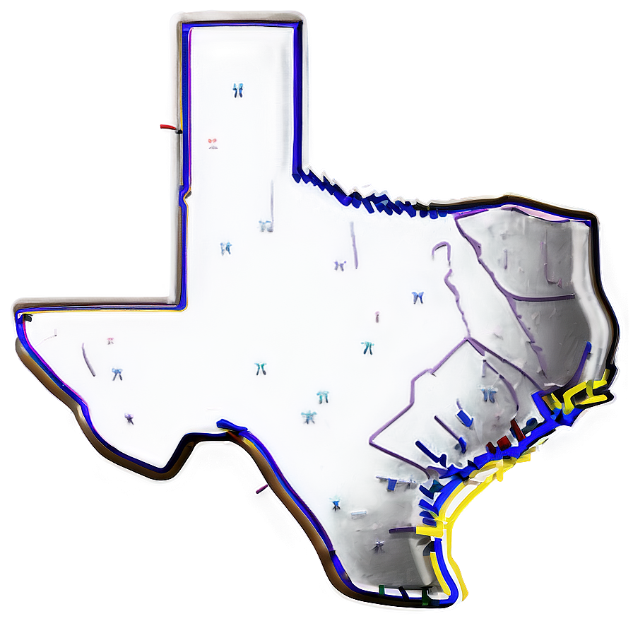 Texas Contour Line Png 66 PNG Image