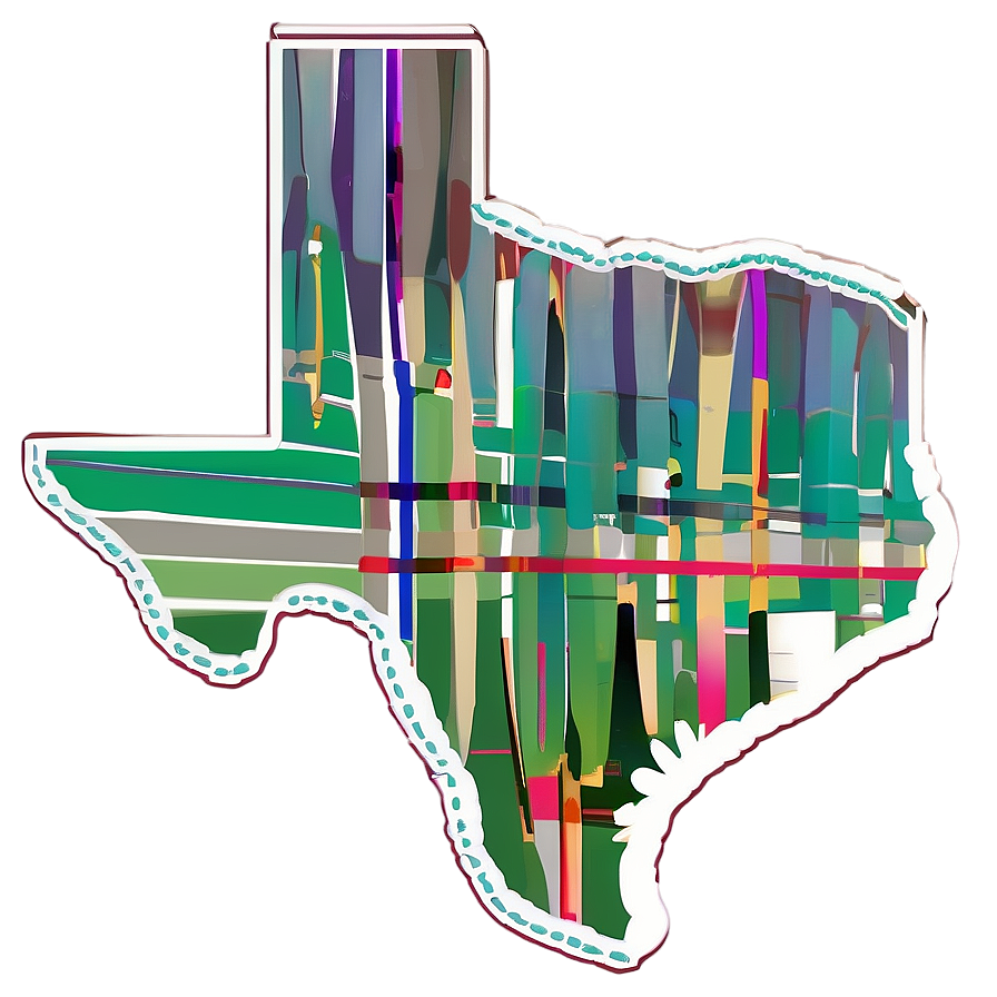 Texas Outline Design Png 05252024 PNG Image