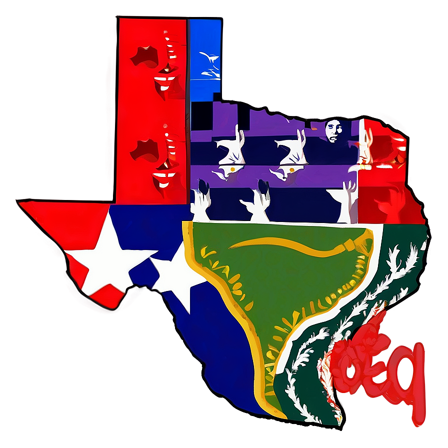 Texas Outline Design Png Pyk PNG Image