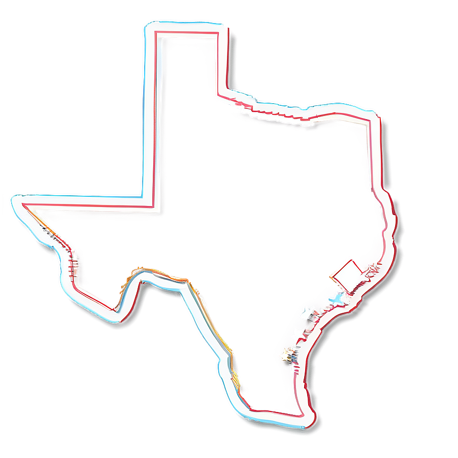 Texas Outline Template Png 05252024 PNG Image