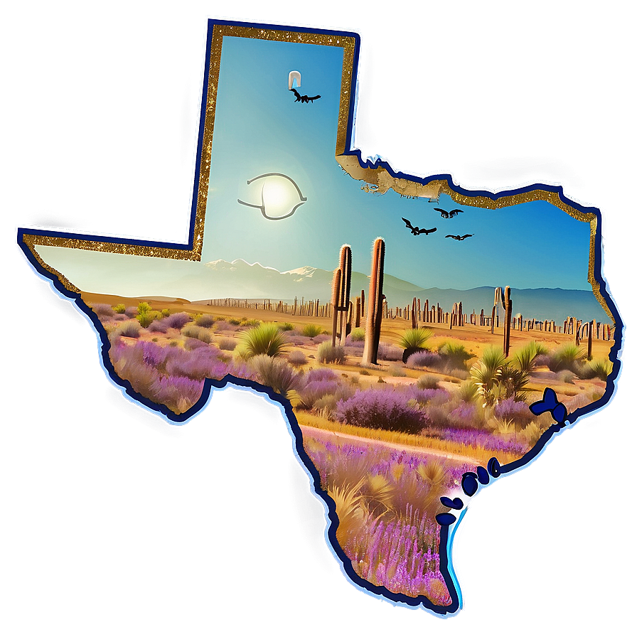 Texas State Line Drawing Png Pru PNG Image