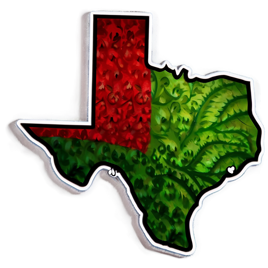 Texas State Profile Png Iei PNG Image