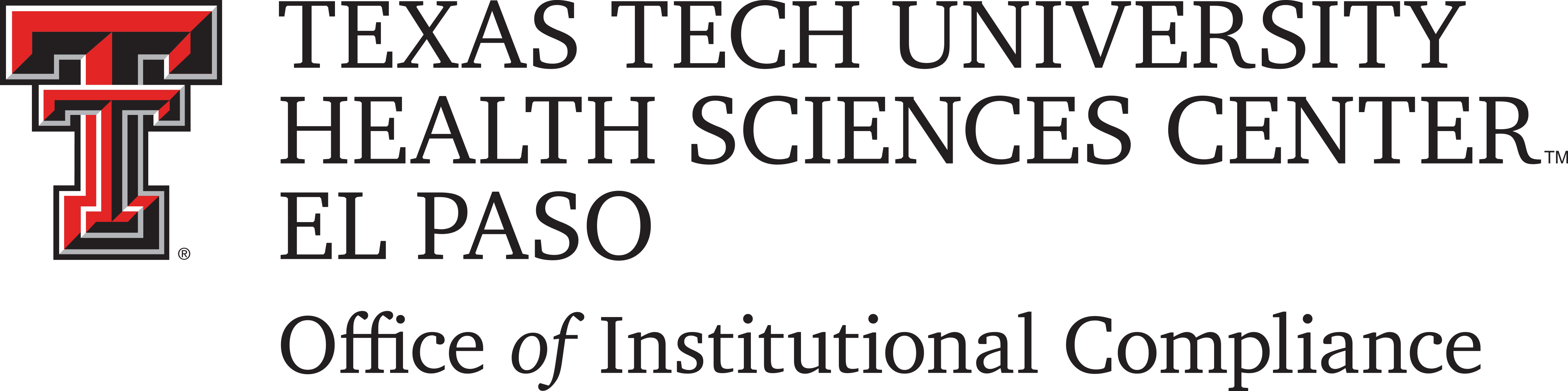 Texas Tech University Health Sciences Center El Paso Logo PNG Image