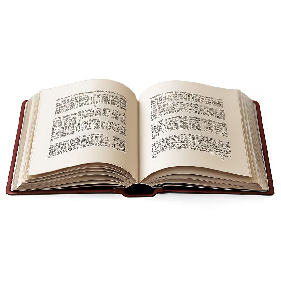 Textbook Open Page Png Lnb34 PNG Image