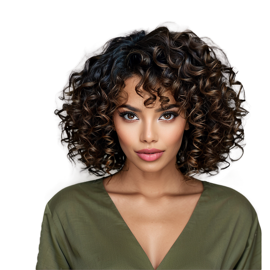 Texture Perm Hair Png 83 PNG Image