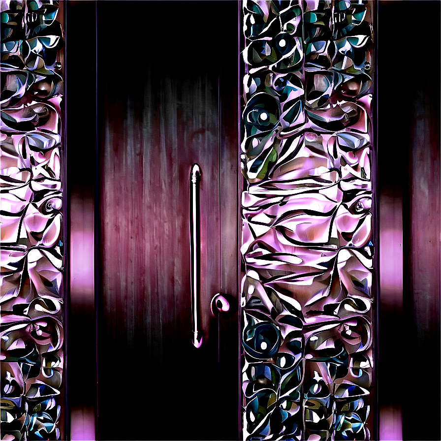 Textured Glass Door Png Ken12 PNG Image