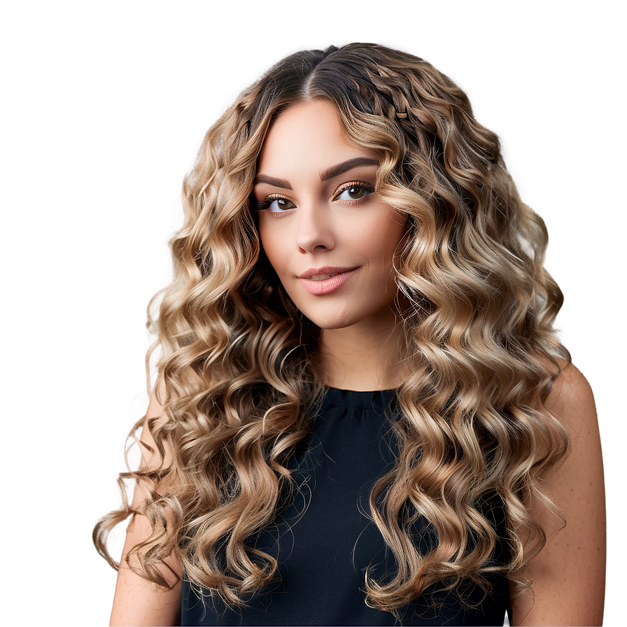 Textured Perm Waves Png Yak46 PNG Image