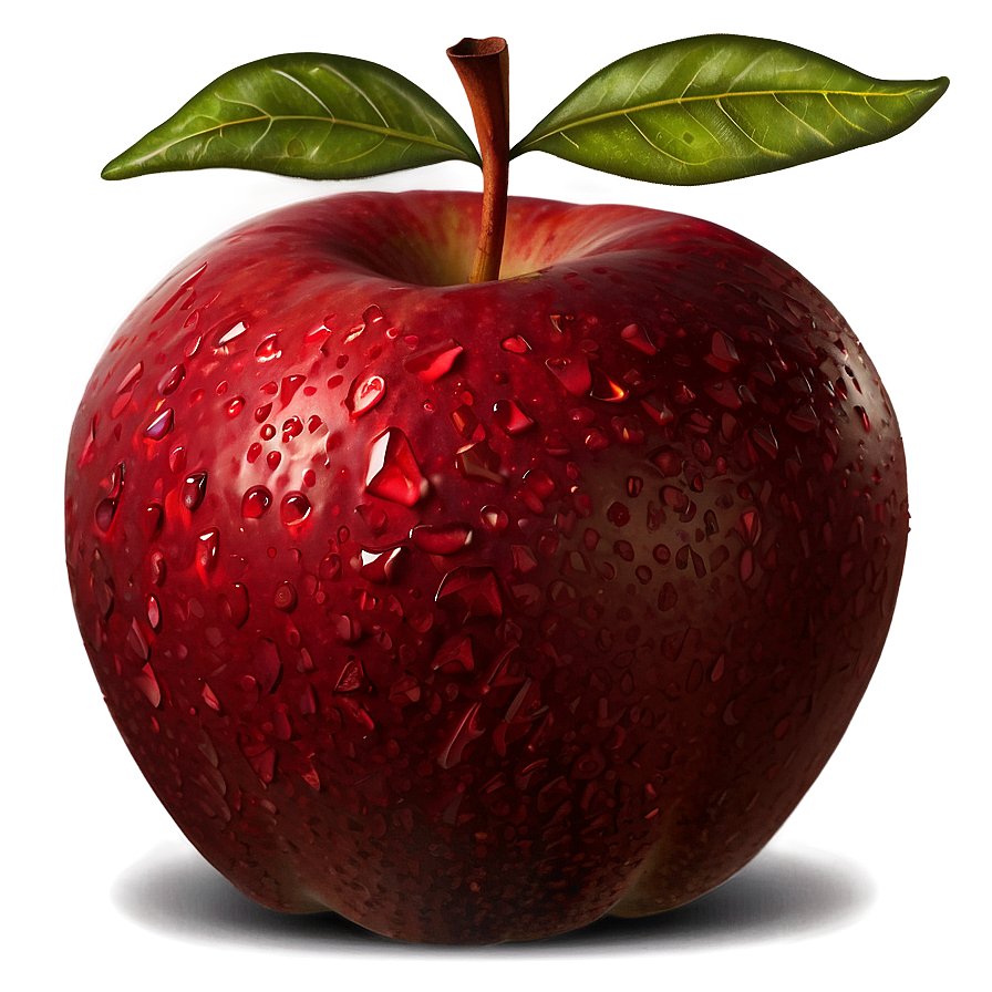 Textured Red Apple Png 17 PNG Image