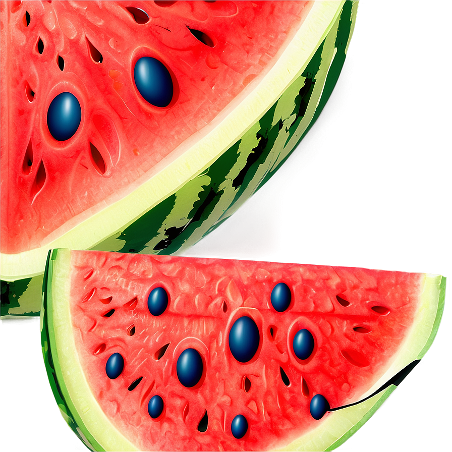 Textured Watermelon Slice Png 06132024 PNG Image