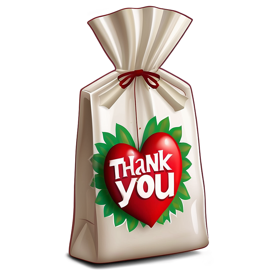 Thank You Favor Bag Clipart Png 52 PNG Image