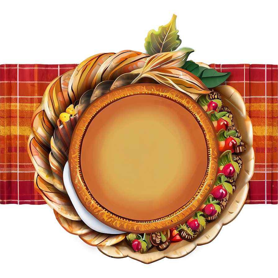 Thanksgiving Cornucopia Border Png Ppt51 PNG Image