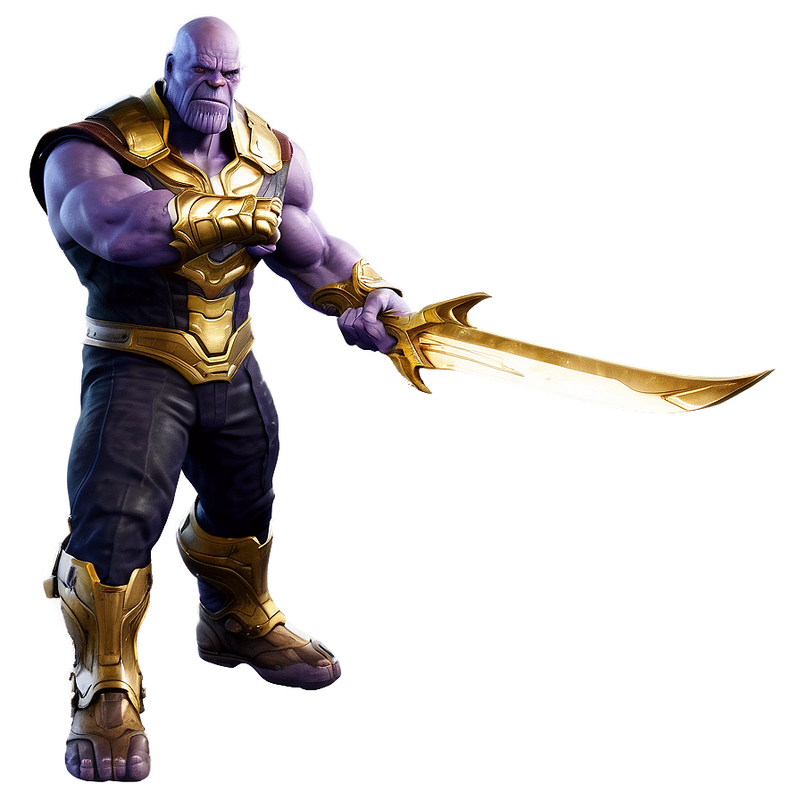 Thanos As A Warrior Png 05212024 PNG Image