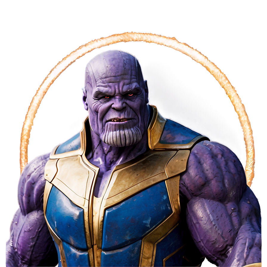 Thanos Mid-fight Scene Png Vdc PNG Image