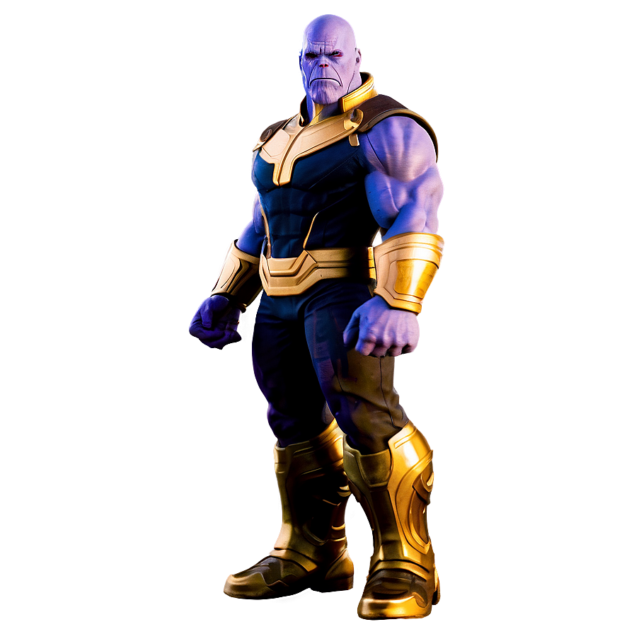 Thanos Powerful Stance Png 05212024 PNG Image