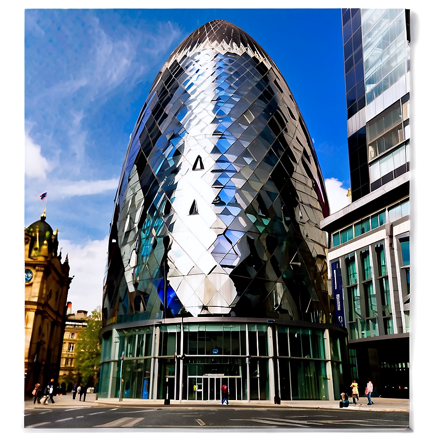 The Gherkin Building Png Htm PNG Image