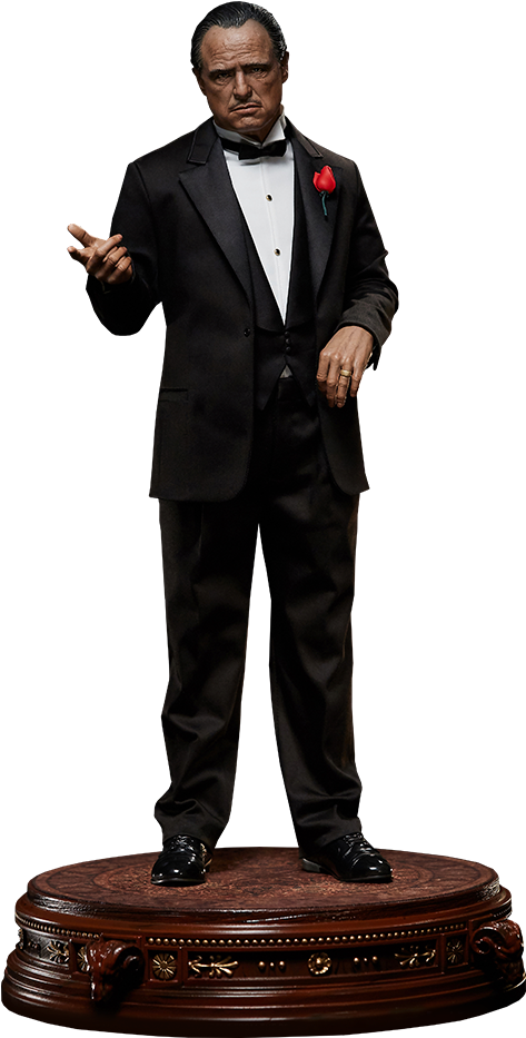 The Godfather Classic Pose PNG Image