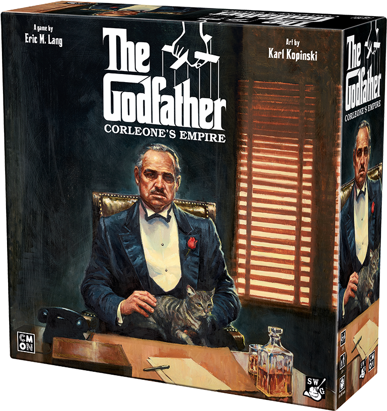 The Godfather Corleones Empire Board Game PNG Image