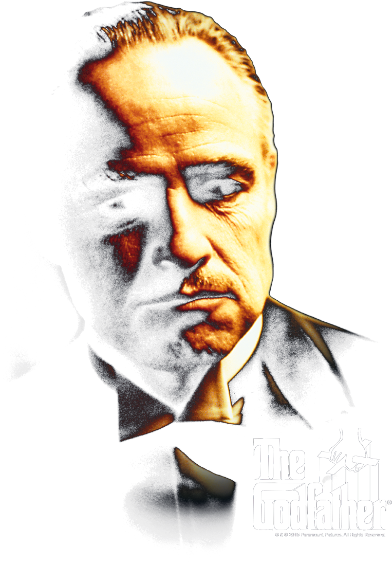 The Godfather Iconic Movie Poster PNG Image