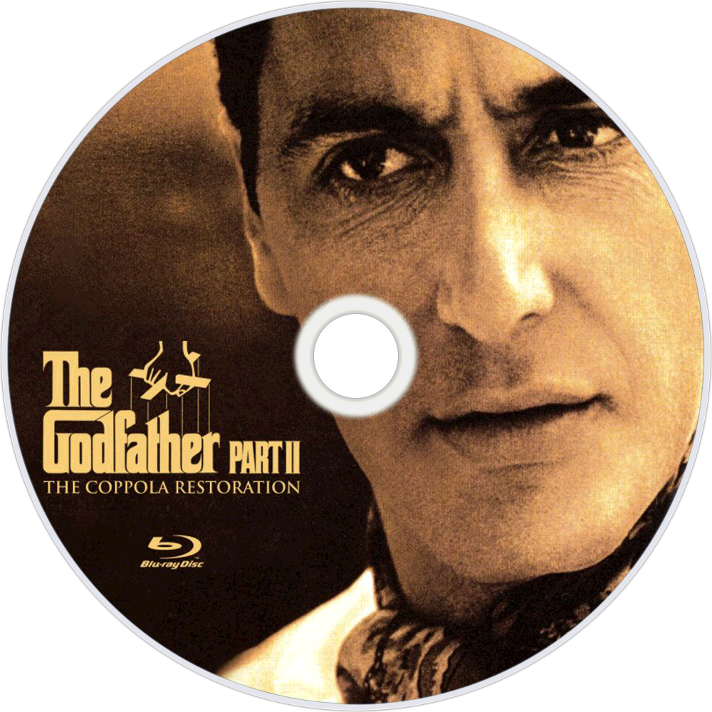 The Godfather Part I I Bluray Disc Cover PNG Image