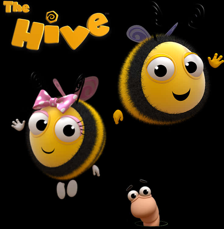 The Hive Cartoon Characters PNG Image