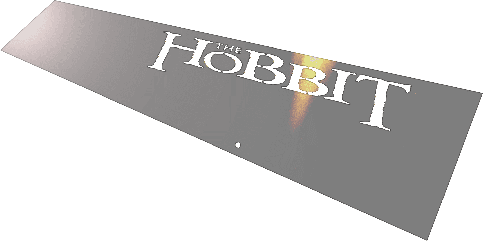 The Hobbit Logo Reflection PNG Image