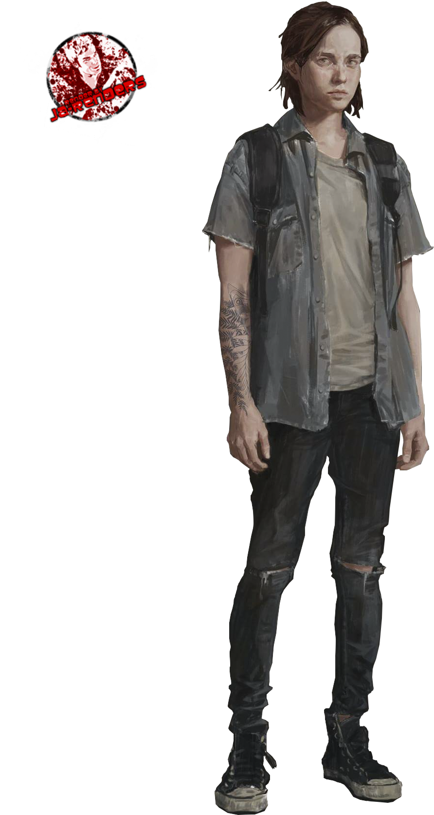 The Lastof Us Ellie Standing PNG Image