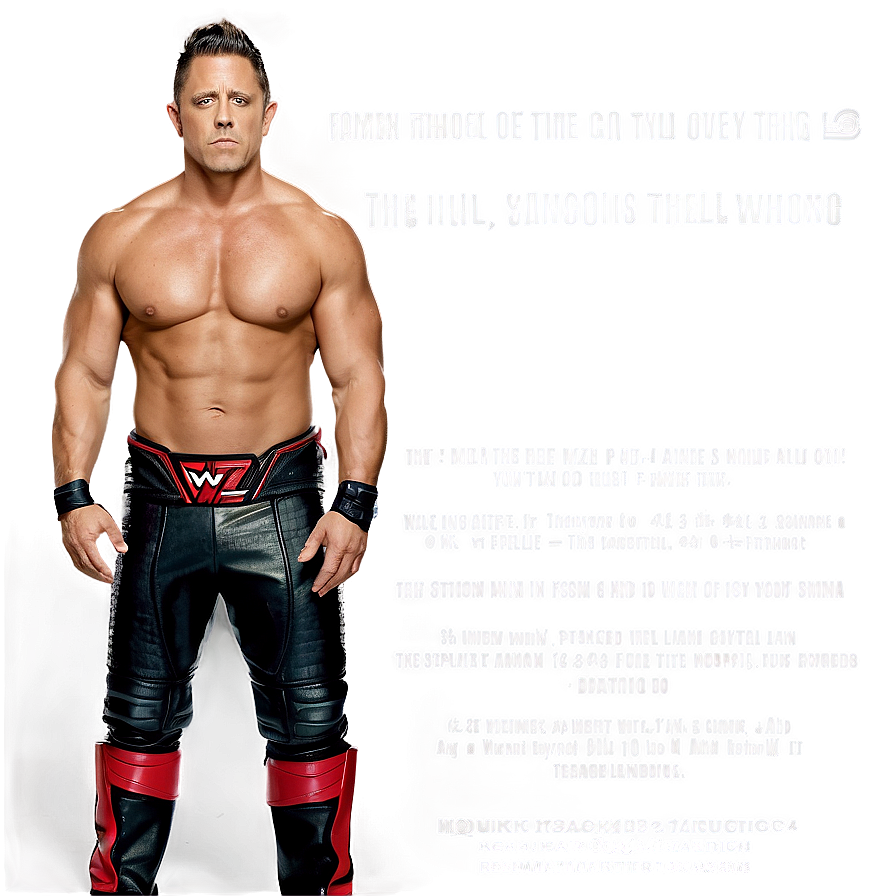 The Miz Red Carpet Look Png 06202024 PNG Image