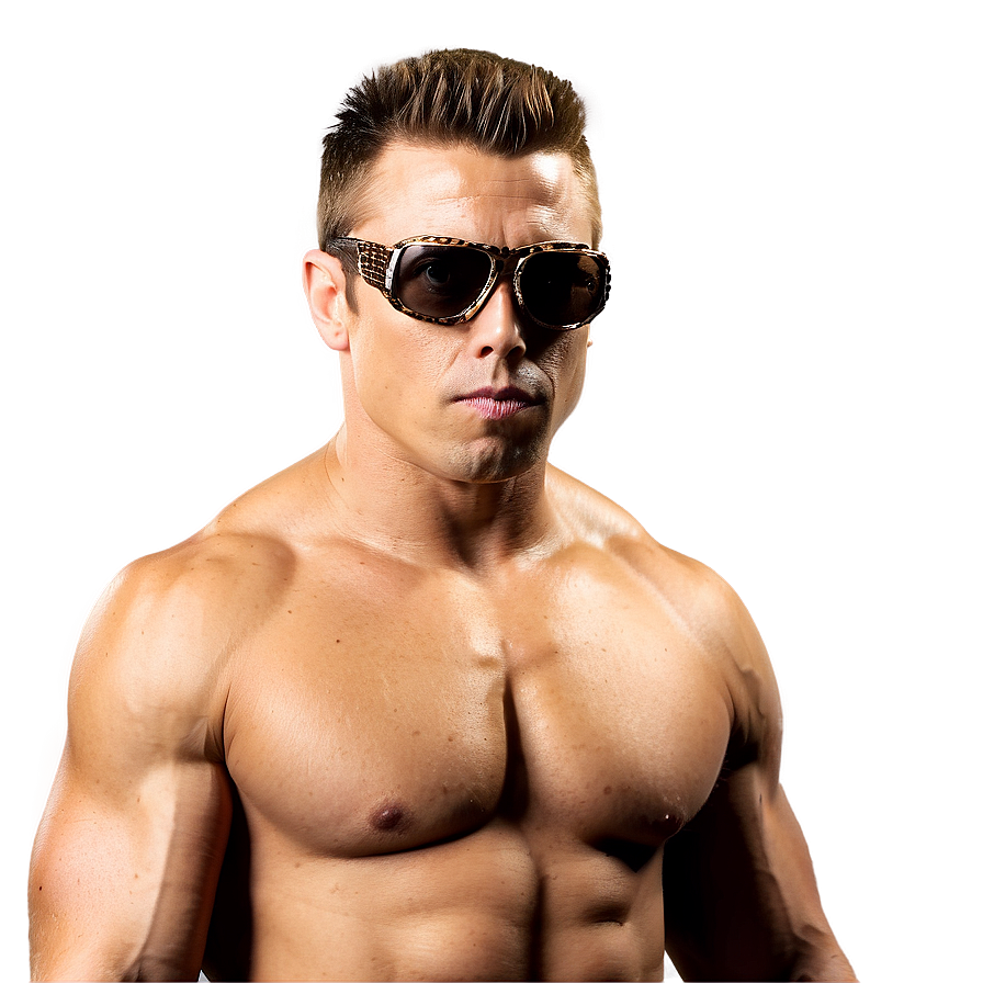 The Miz With Wwe Title Png Xav PNG Image