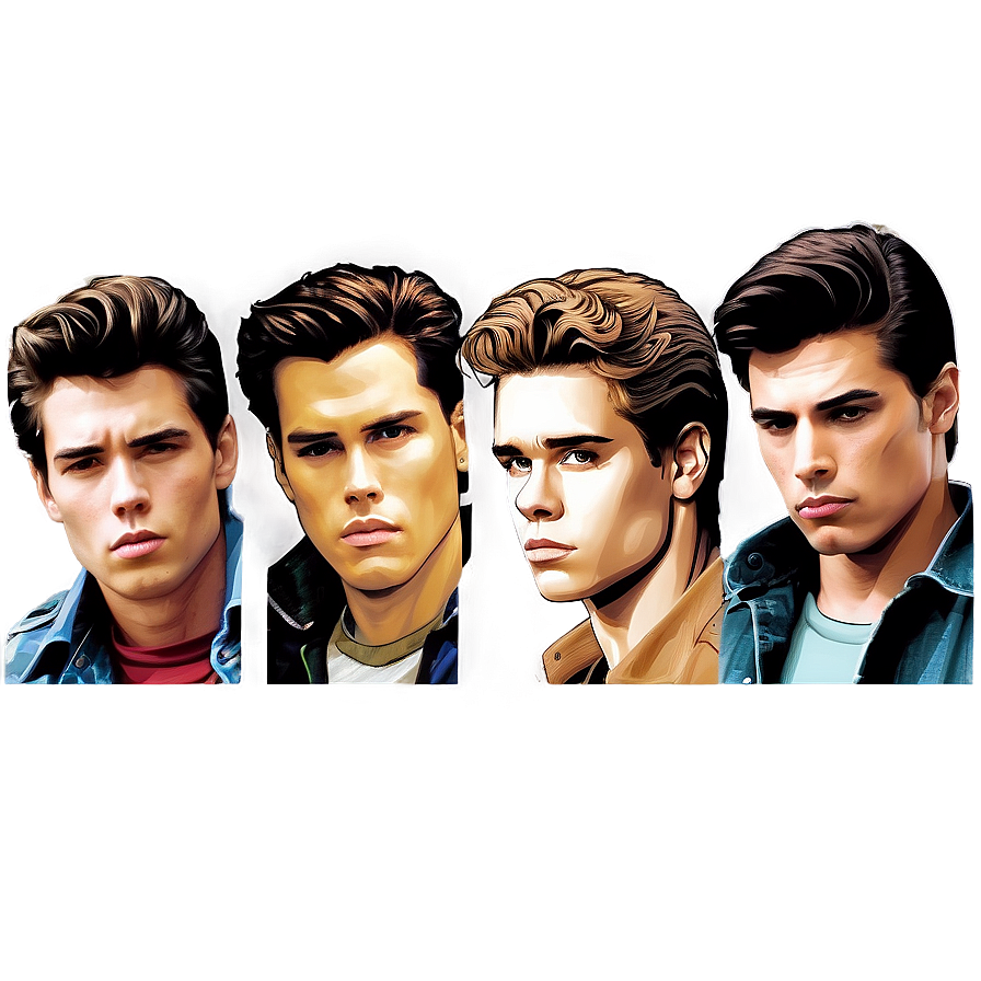 The Outsiders Doodle Art Png 11 PNG Image