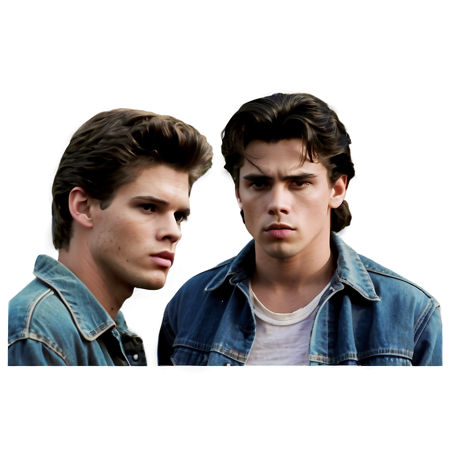 The Outsiders Themed Collage Png 85 PNG Image