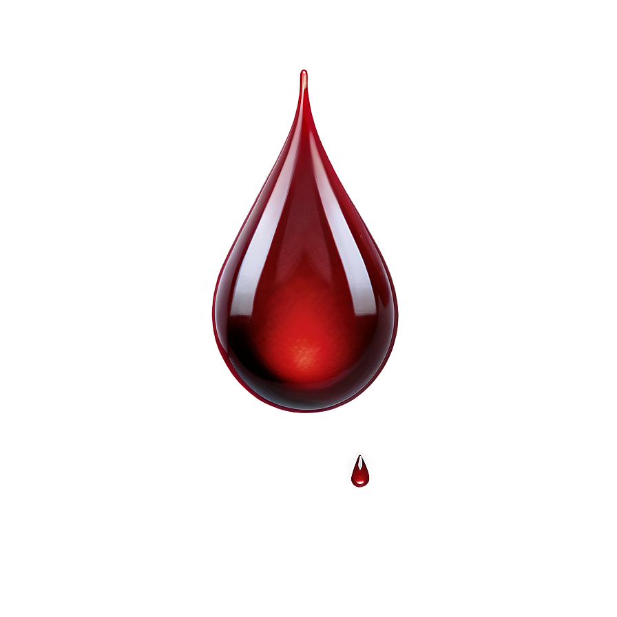 The Red Elixir: Blood Drop Png 04302024 PNG Image