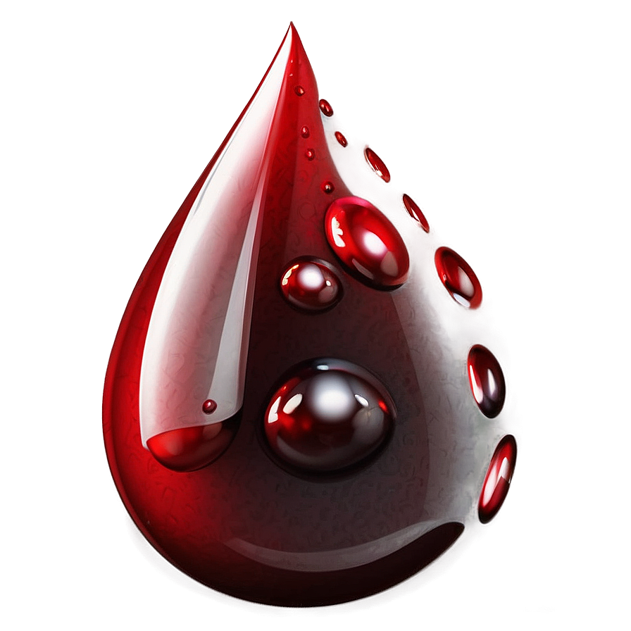 The Red Elixir: Blood Drop Png Uwm PNG Image