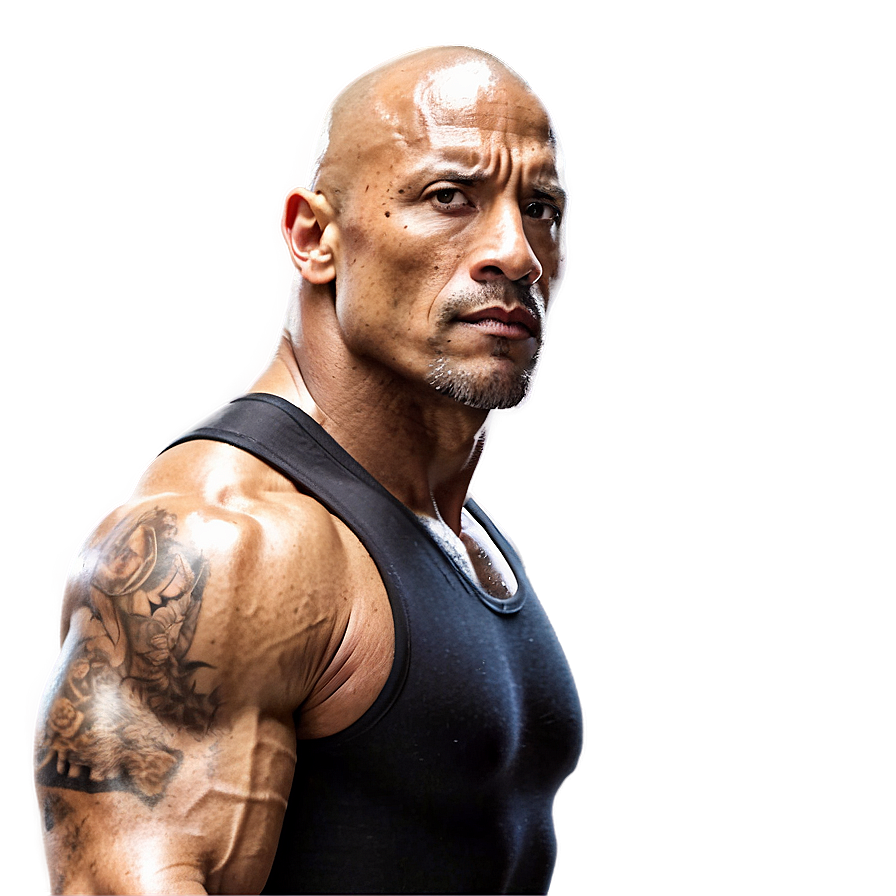 The Rock Movie Star Png Myr PNG Image