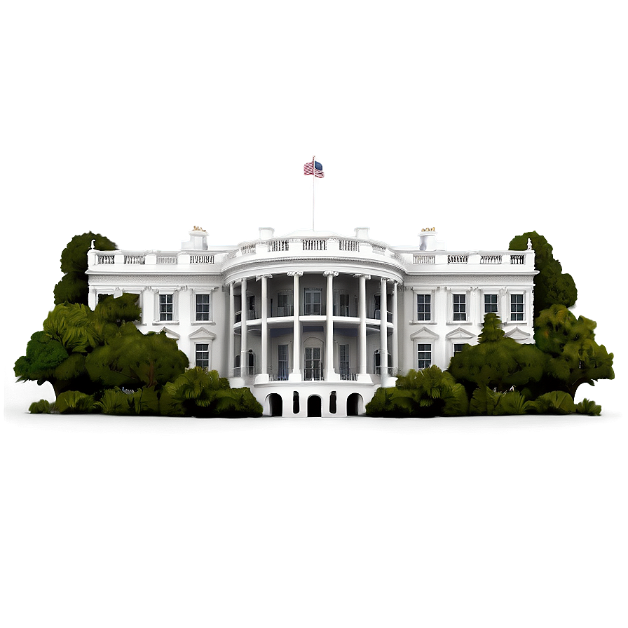 The White House B PNG Image