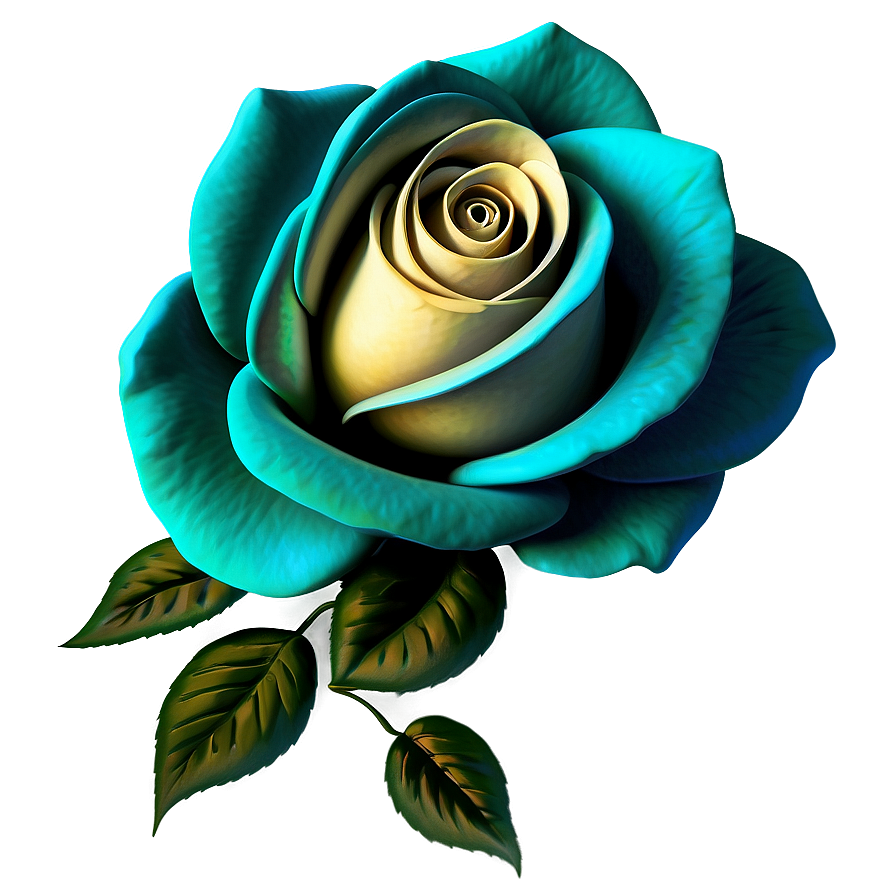 Themed Rose Tattoo Illustration Png 83 PNG Image