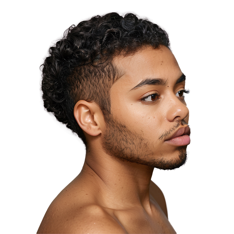 Thick Hair Edges Png Vba77 PNG Image