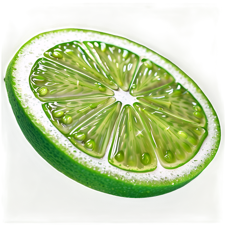 Thick Lime Slice Png Fan PNG Image