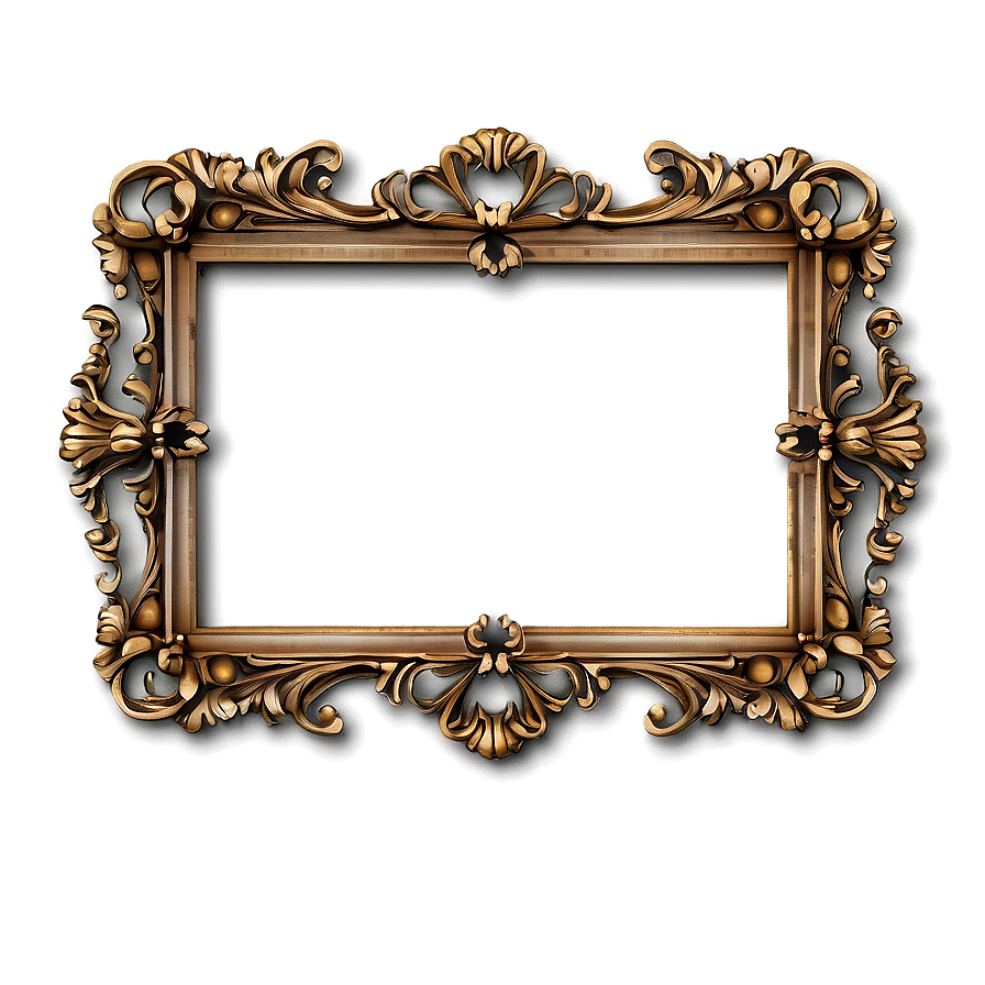 Thick Ornate Frame Png Oyj22 PNG Image