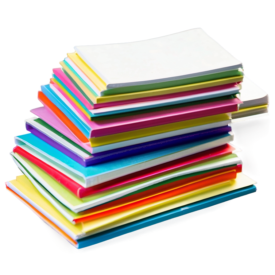 Thick Paper Stack Png Lvo64 PNG Image