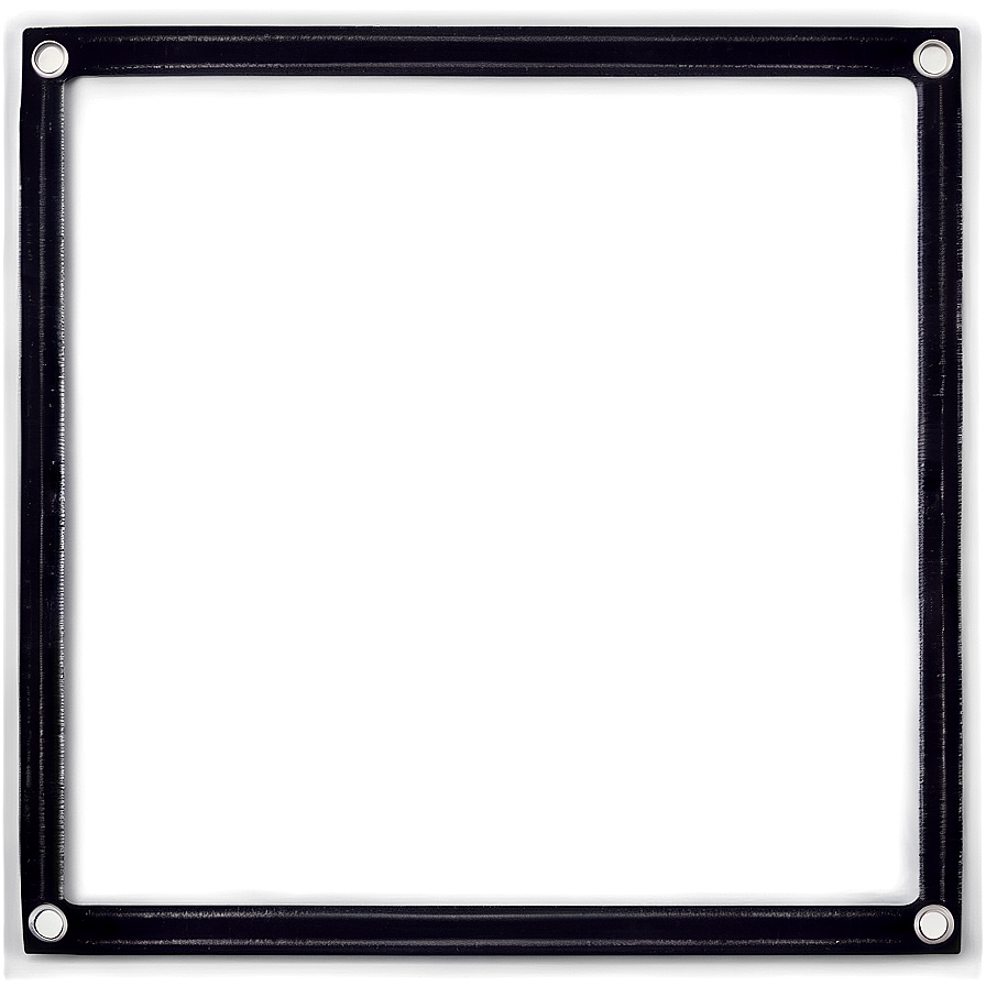 Thin Black Border For Photos Png Owg PNG Image